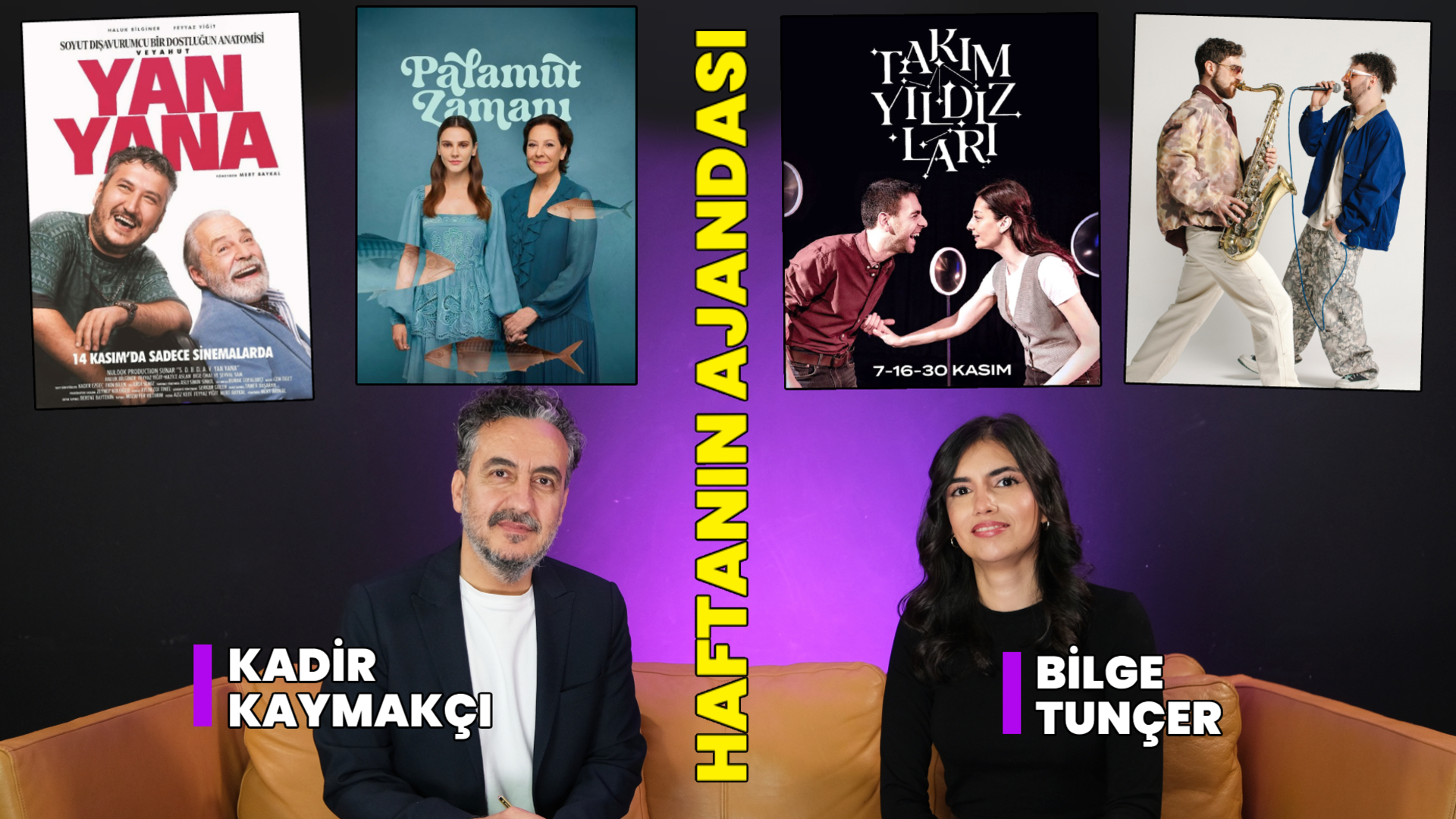 Yan Yana sinemada, Palamut Zamanı sahnede... Haftanın kültür sanat ajandası