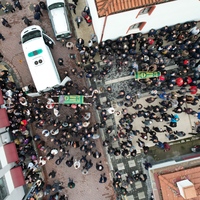 Acı ve gözyaşı! Anne ve oğluna veda!