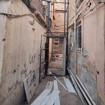 Asansör kabini düştü! Yaşlı kadın öldü!