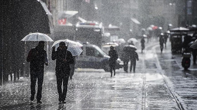 6 il için "sarı" kodlu meteorolojik uyarı