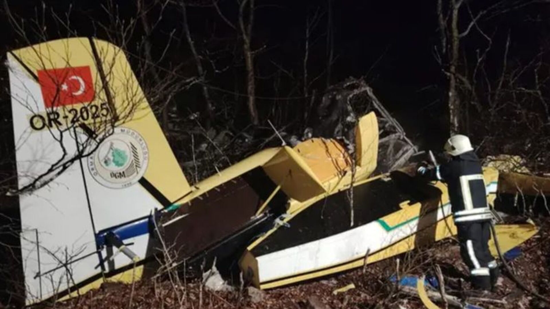 Hırvatistan'da düşen yangın söndürme uçağının pilotu şehit oldu | Son dakika haberleri