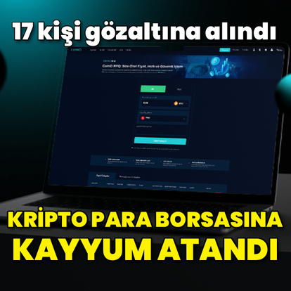 Kripto para borsasına kayyum atandı