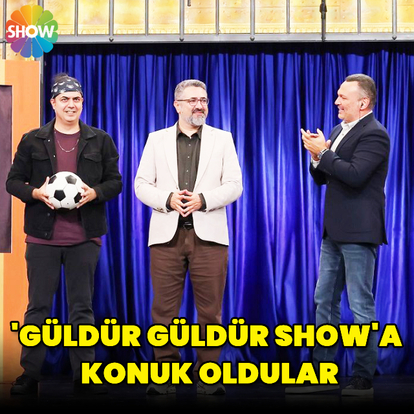 'Güldür Güldür Show'a konuk oldular
