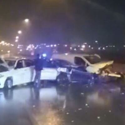 Gaziantep'te zincirleme kaza: 13 yaralı