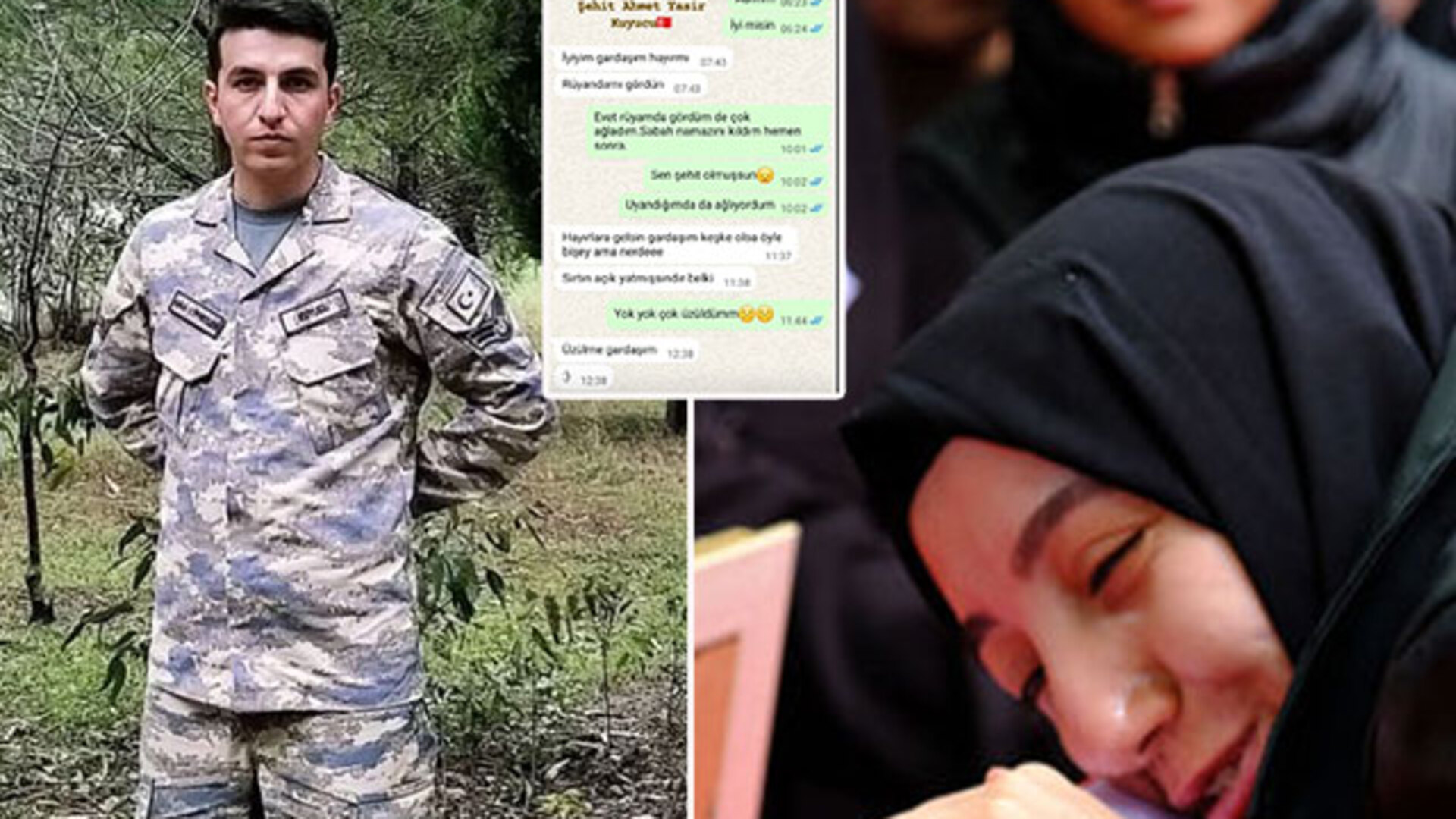 "Ağabey rüyamda seni şehit gördüm!" Şehidin son mesajı! | Son dakika haberleri