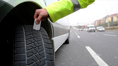 Zorunlu kış lastiği uygulaması başladı