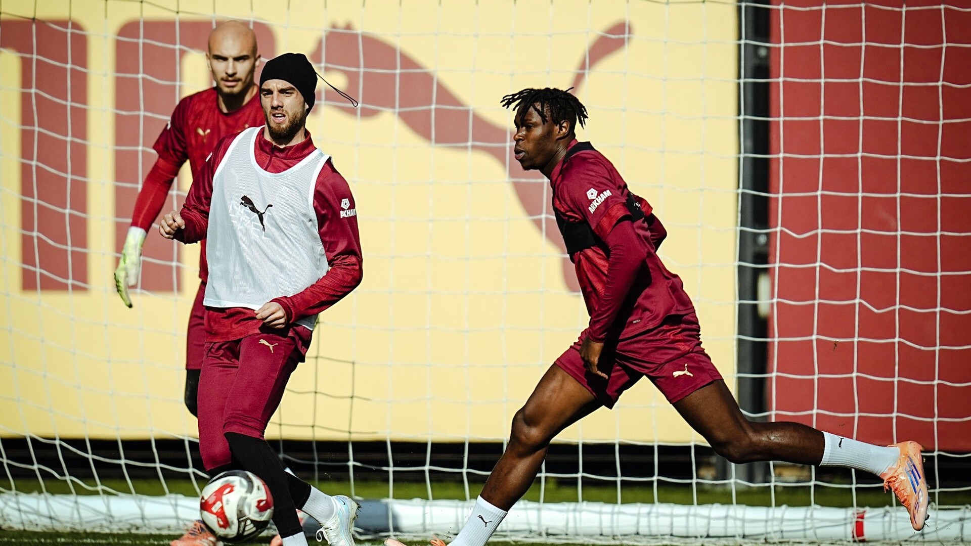 Galatasaray, Gençlerbirliği Maçı Hazırlıklarını Sürdürüyor