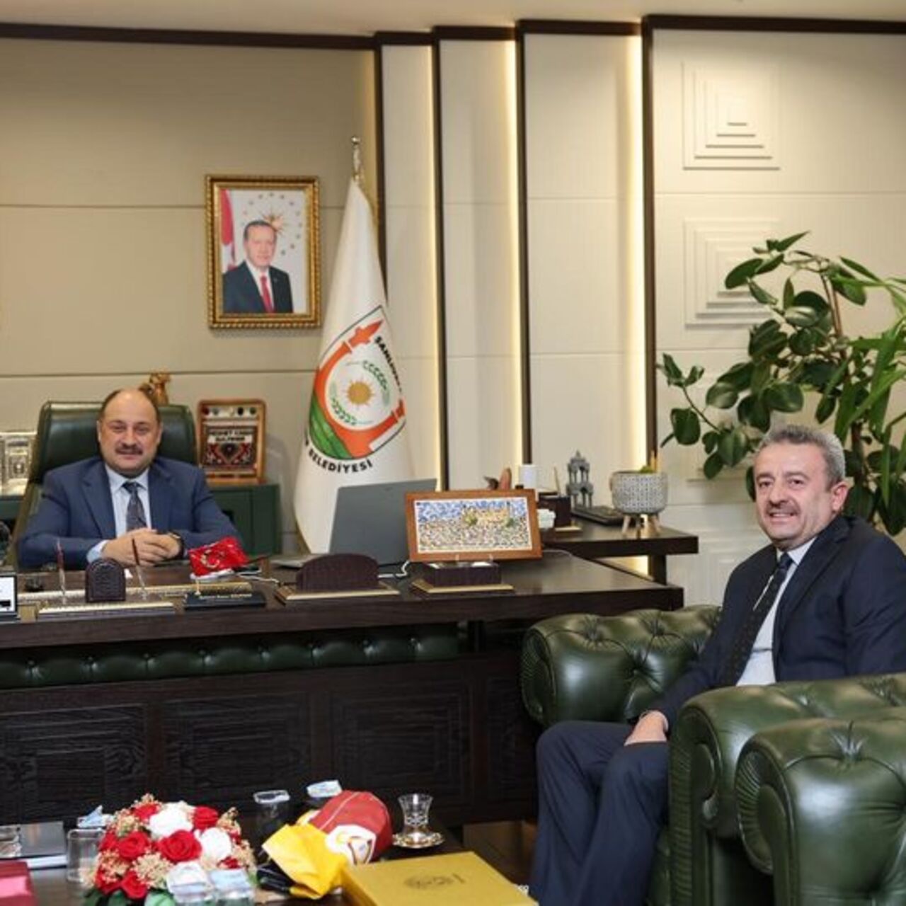 G.Saray'dan, Ş.Urfa Belediye Başkanı Gülpınar'a ziyaret