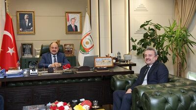 G.Saray'dan, Ş.Urfa Belediye Başkanı Gülpınar'a ziyaret