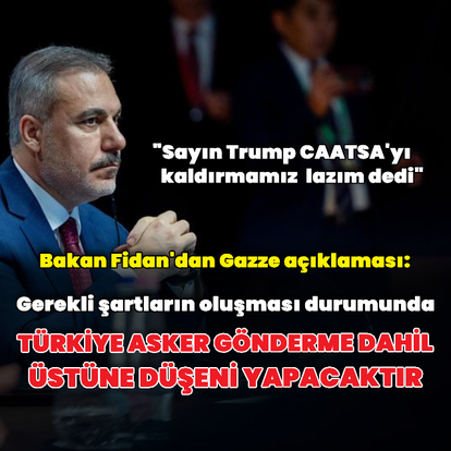 Bakan Fidan, gündemi değerlendirdi