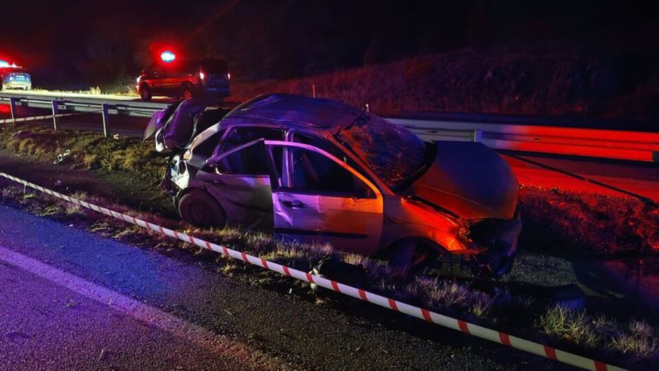 Çorum'da otomobil devrildi: 1 ölü, 2 yaralı