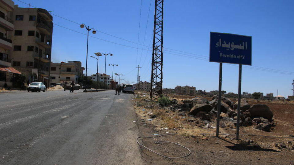 Süveyda'da çatışma çıktı