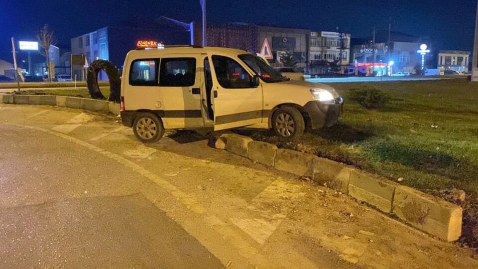 Polisten kaçan 16 yaşındaki çocuk, kaza yapınca yakalandı