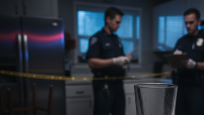 Vahşi cinayetin sırrını tek bir su bardağı çözdü