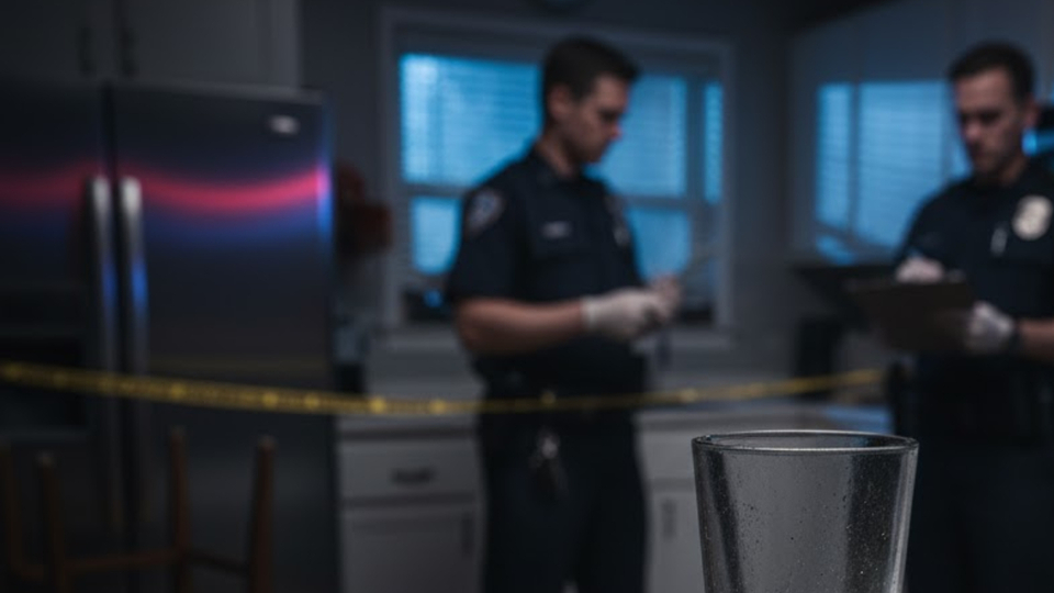 Vahşi cinayetin sırrını tek bir su bardağı çözdü