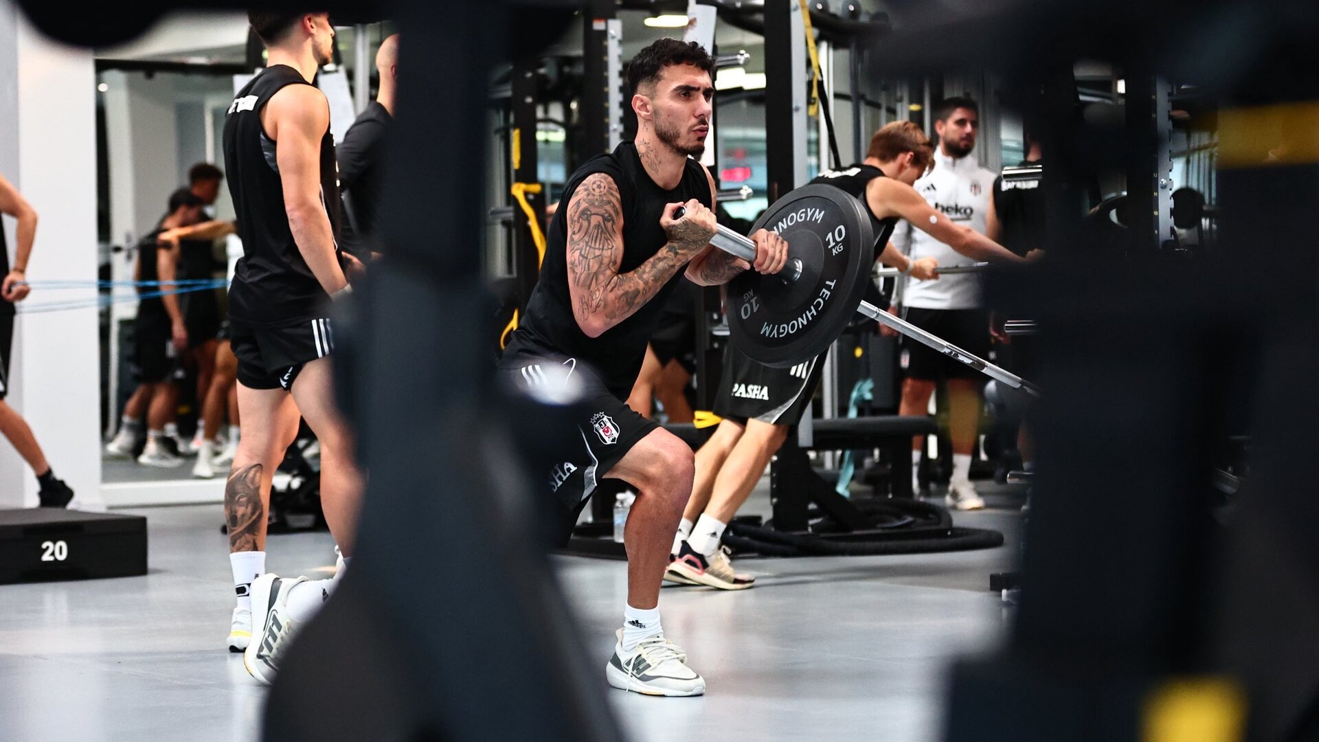 Beşiktaş, Samsunspor Maçı Hazırlıklarına Salon Antrenmanı ile Başladı