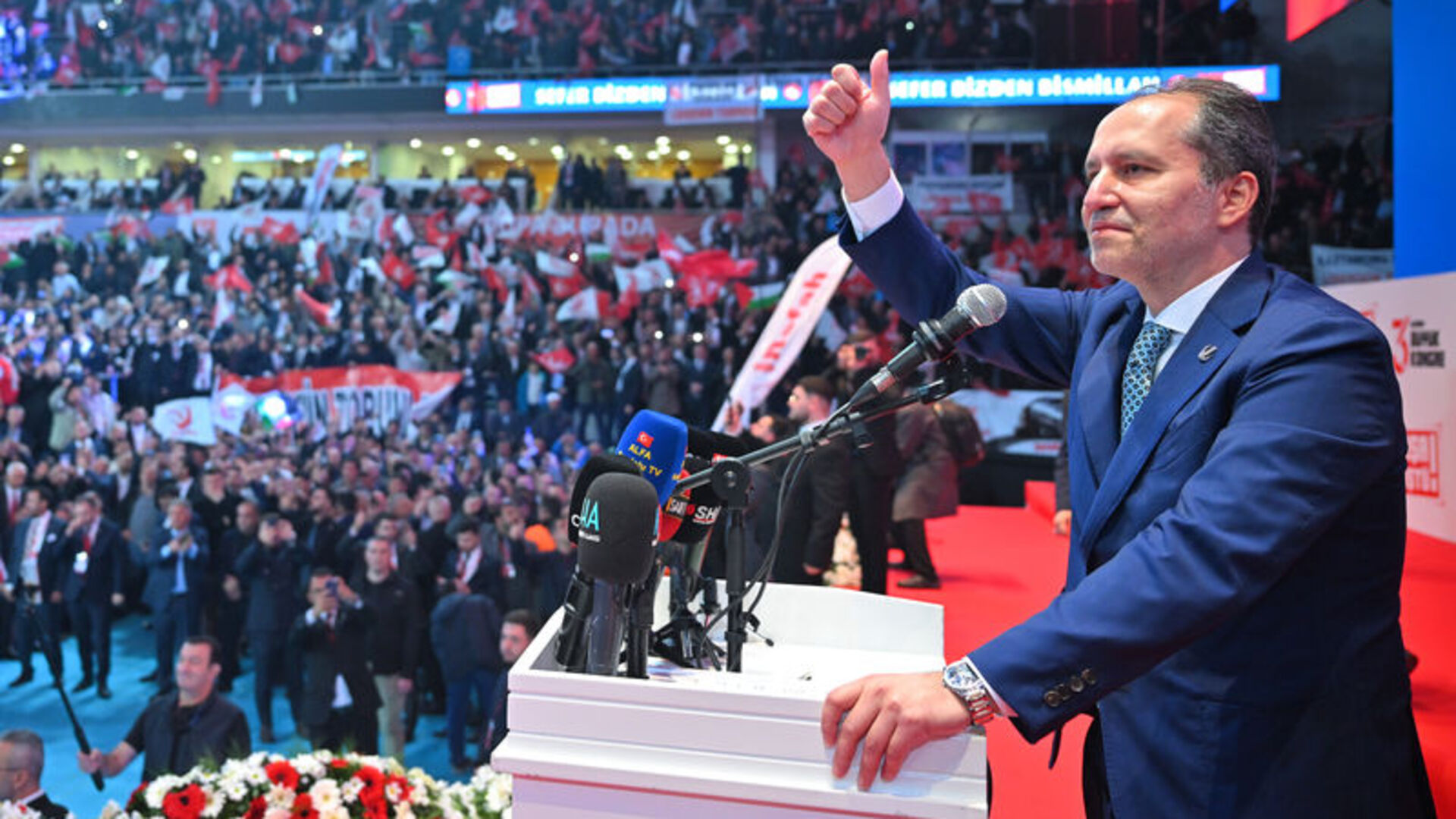 Son dakika: Fatih Erbakan: Yeniden büyük Türkiye'yi kuracağız | Son dakika haberleri