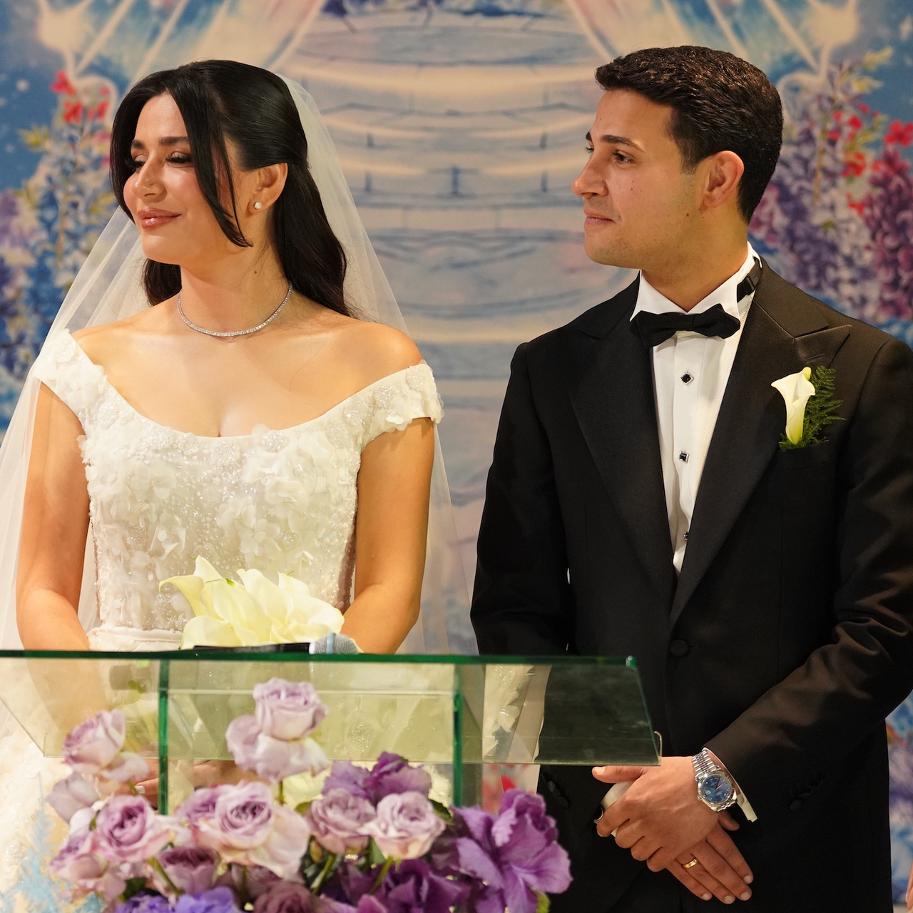 Düğünde bir araya geldiler