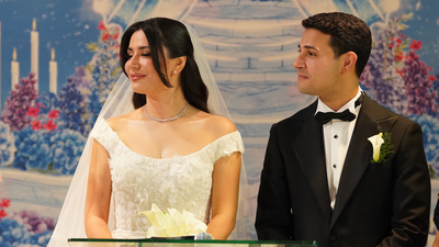 Düğünde bir araya geldiler