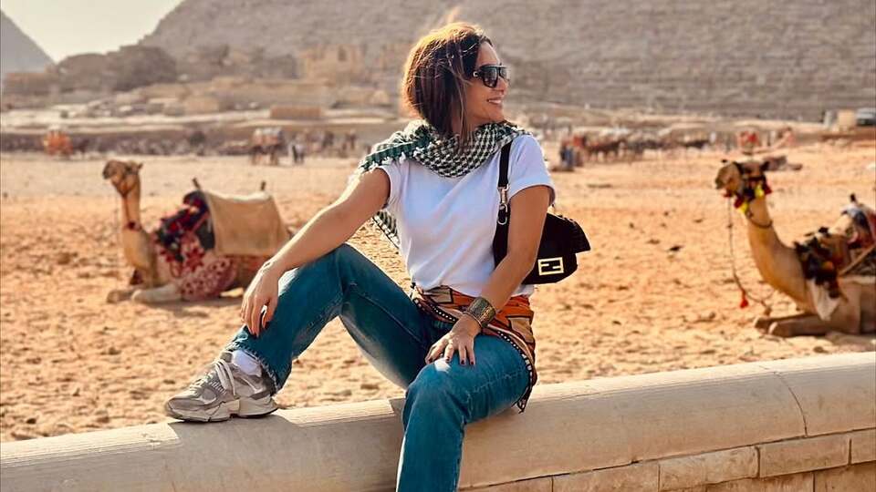 Mısır gezisini paylaştı