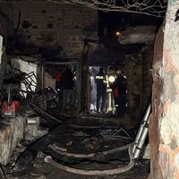 Evi yanan yaşlı adamın cansız bedeni bulundu