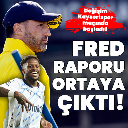 Tedesco'nun Fred raporu ortaya çıktı!