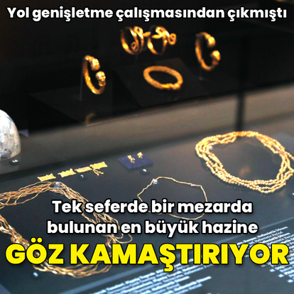 Yol genişletme çalışmasından çıkan hazine!
