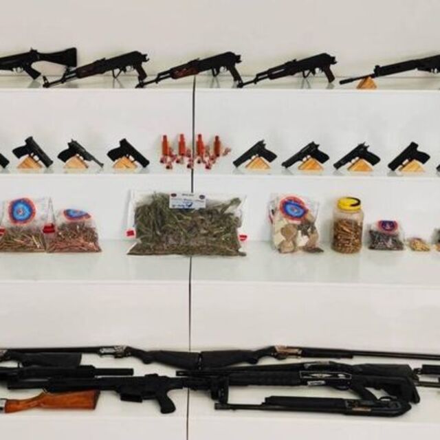 Şanlıurfa'da silah kaçakçılığı operasyonu: 9 gözaltı