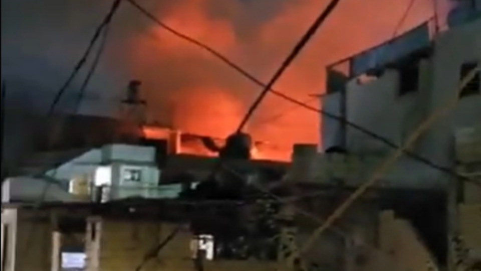 İsrail mülteci kampına saldırdı