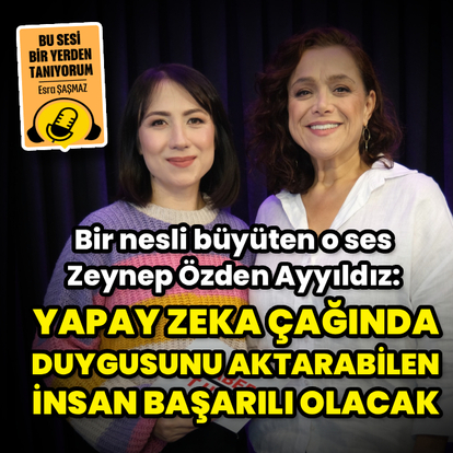 Zeynep Özden Ayyıldız: Yapay zeka çağında duygusunu aktarabilen insan başarılı olacak