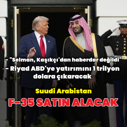 Trump ile Muhammed bin Selman bir araya geldi