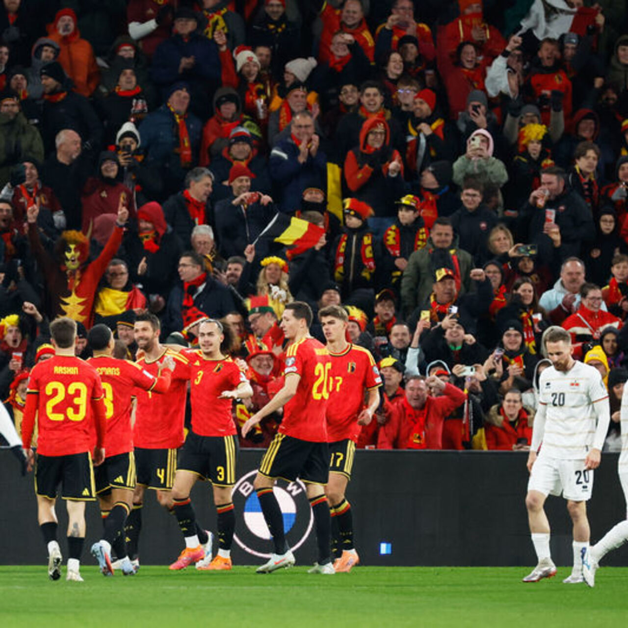 Belçika 7 golle Dünya Kupası'nda!