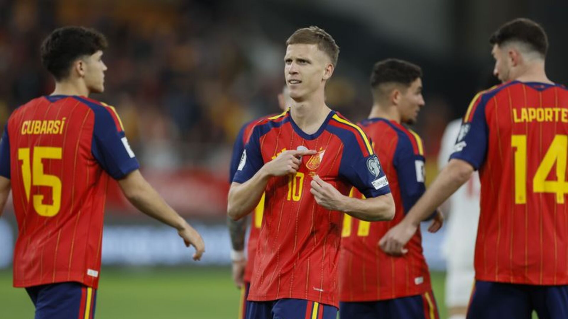 Dani Olmo: Dünya Kupası'na katılımımız biraz buruk bir sevinç