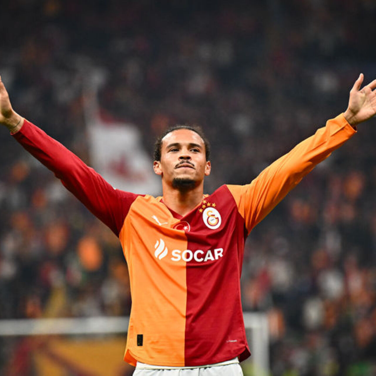 Galatasaray'da Sane sevinci!