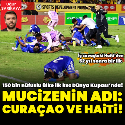 Mucizenin adı: Curaçao ve Haiti!