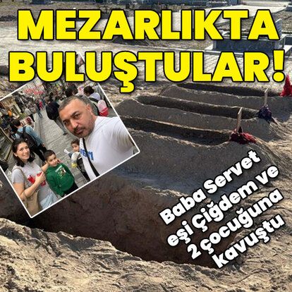 Kahreden fotoğraf... Mezarlıkta buluştular!