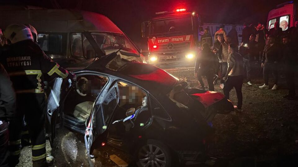 Diyarbakır'da zincirleme kaza!