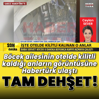İşte otelde kilitli kalınan o anlar!