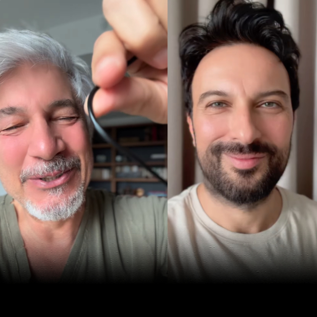 Tarkan'ı kabloyla ti'ye aldı