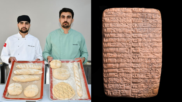 3 bin yıllık tarifi yeniden yaptılar