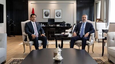 Bakan Fidan, Orgeneral Hafter'le görüştü