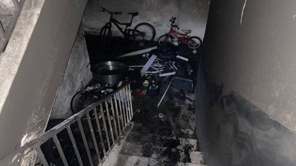 Apartmanın bodrum katında yangın çıktı