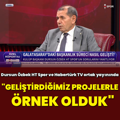 CANLI | Galatasaray Başkanı Özbek yanıtlıyor