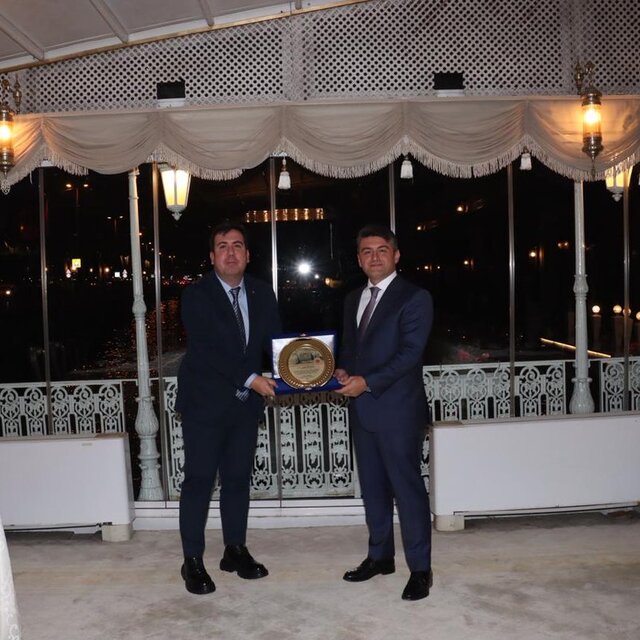 Fatih Dönmez'e veda yemeği