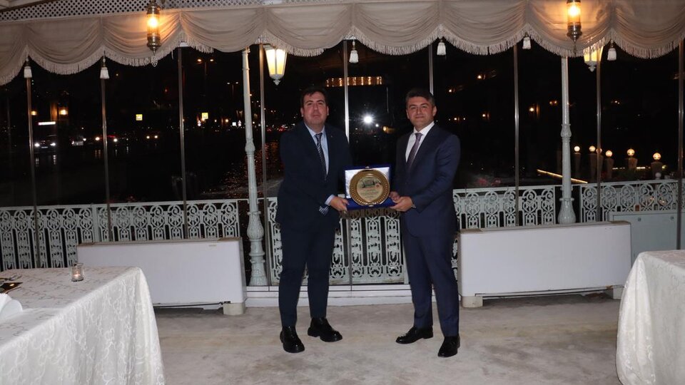 Fatih Dönmez'e veda yemeği