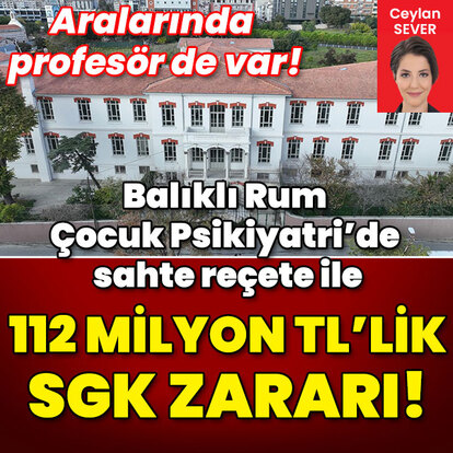 Aralarında profesör de var! Sahte reçeteyle 112 milyon TL'lik vurgun!