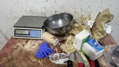 Şarküteride mide bulandıran görüntüler