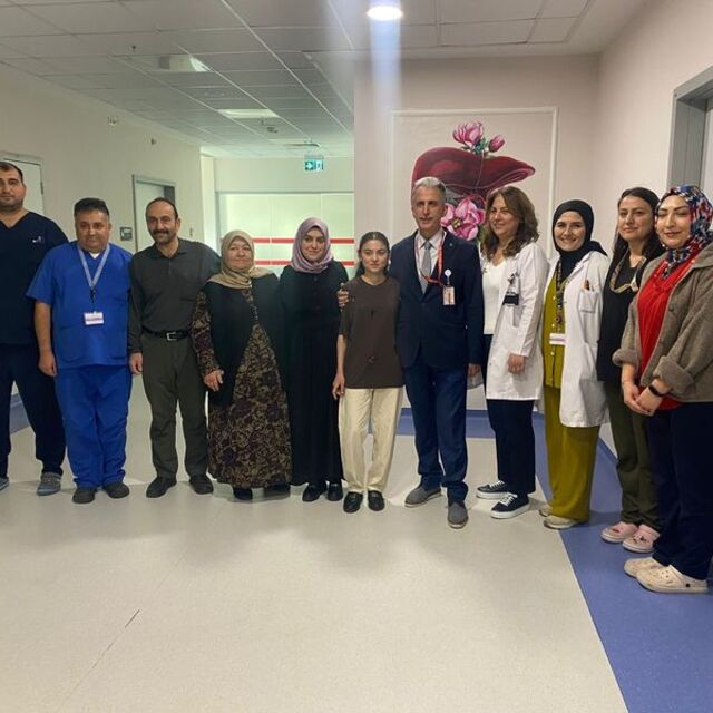 Ablasının bağışı ona can oldu