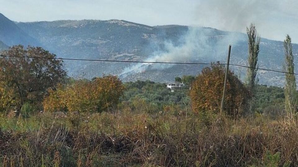 Aydın'da yangına müdahale