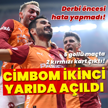 Cimbom ikinci yarıda açıldı!